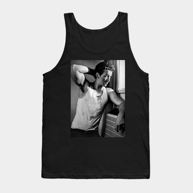 Miles Teller hot black and white Tank Top by Athira-A